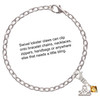 November - Yellow Crystal Bicone - Silver Plated Clip on Charm with Mini Year 2025 Jewelry Ideas and Examples