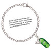 Fimo Clay Three Peas in a Pod - Silver Plated Clip on Charm with Mini Year 2025 Jewelry Ideas and Examples