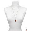 Resin Brown Pony - Silver Plated Clip on Charm with Mini Year 2025