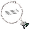 Resin Panda Bear Best Friends - Silver Plated Clip on Charm with Mini Year 2025 Jewelry Ideas and Examples