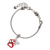Silver Plated Horizontal Year 2026 - Silver Plated Twist Rope Bead Charm Dangle with Mini Year 2025 on a large hole bead bracelet Jewelry Ideas and Examples