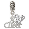 Silver Plated Gotta Cheer - Silver Plated Twist Rope Bead Charm Dangle with Mini Year 2025: Year to Remember Jewelry Gift - Celebrations