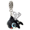 Resin Killer Whale - Silver Plated Twist Rope Bead Charm Dangle with Mini Year 2025: Year to Remember Jewelry Gift - Celebrations