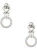 Silver Plated Believe in Yourself Infinity Ring - Filigree Heart Post Earrings