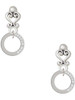 Silver Plated Rescue Mom Infinity Ring - Filigree Heart Post Earrings