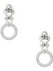 Silver Plated Hebrews 6:9 Eternity Ring - Filigree Heart Post Earrings