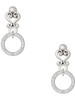 Silver Plated Matthew 17:20 Eternity Ring - Filigree Heart Post Earrings