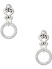 Silver Plated Not All Angels Have Wings Eternity Ring - Filigree Heart Post Earrings