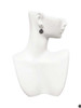 Silver Plated Nurse Caduceus Seal - LPN - Filigree Heart Post Earrings