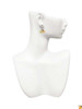 Resin Ram - Filigree Heart Post Earrings