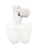 Resin Black Kitty Cat with Witch Hat - Filigree Heart Post Earrings