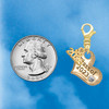 Gold-tone Class of 2023 Heart - Gold-tone Plated Clip on Charm with Mini Year 2026 Jewelry Ideas and Examples
