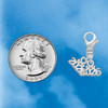 Silver Plated Mini Year 2026 - Silver Plated Clip on Charm with Mini Year 2026 Jewelry Ideas and Examples