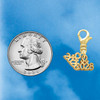 Gold-tone Mini Year 2028 - Gold-tone Plated Clip on Charm with Mini Year 2026 Jewelry Ideas and Examples