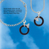 Acrylic 7/8" Ring Black - Silver Plated Clip on Charm with Mini Year 2026