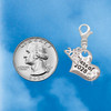 Silver Plated Class of 2028 Heart - Silver Plated Clip on Charm with Mini Year 2026 Jewelry Ideas and Examples