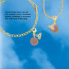 Acrylic 1/2" Disc Rose Gold-tone - Gold-tone Plated Clip on Charm with Mini Year 2026