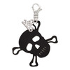 Acrylic Large Black Skull - Silver Plated Clip on Charm with Mini Year 2026: Year to Remember Jewelry Gift - Celebrations