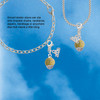 Silver Plated 3-D Enamel Waterpolo ball Spinner - Silver Plated Clip on Charm with Mini Year 2026