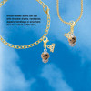 Gold-tone Wide Tan Cheetah Print Spinners - Gold-tone Plated Clip on Charm with Mini Year 2026