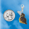 Resin Sitting Owl - Silver Plated Clip on Charm with Mini Year 2026 Jewelry Ideas and Examples