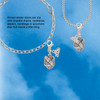Silver Plated Antiqued Woven Rope Spinner - Silver Plated Clip on Charm with Mini Year 2026