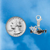 Silver Plated Black Cowgirl - Silver Plated Clip on Charm with Mini Year 2026 Jewelry Ideas and Examples