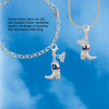 Silver Plated Cowboy Boot with Texas Flag - Silver Plated Clip on Charm with Mini Year 2026