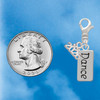 Silver Plated Dance - Silver Plated Clip on Charm with Mini Year 2026 Jewelry Ideas and Examples