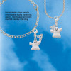 Silver Plated White Ghost - Silver Plated Clip on Charm with Mini Year 2026
