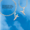 Silver Plated Winged Shoe - Mascot - Silver Plated Clip on Charm with Mini Year 2026