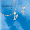 Silver Plated Large Initial - P - Silver Plated Clip on Charm with Mini Year 2026