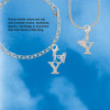 Silver Plated Large Initial - Y - Silver Plated Clip on Charm with Mini Year 2026