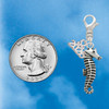 Silver Plated Antiqued Seahorse - Silver Plated Clip on Charm with Mini Year 2026 Jewelry Ideas and Examples