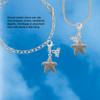Silver Plated Antiqued Starfish - Silver Plated Clip on Charm with Mini Year 2026