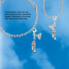Silver Plated Trumpet - Silver Plated Clip on Charm with Mini Year 2026
