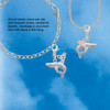 Silver Plated Shark - Silver Plated Clip on Charm with Mini Year 2026