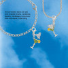 Silver Plated Tropical Drink - Lime Green - Silver Plated Clip on Charm with Mini Year 2026