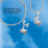 Silver Plated Antiqued Crab - Silver Plated Clip on Charm with Mini Year 2026