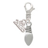 Silver Plated Mini Christmas Light - Silver Plated Clip on Charm with Mini Year 2026: Year to Remember Jewelry Gift - Celebrations