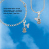 Silver Plated Small Angel - Silver Plated Clip on Charm with Mini Year 2026