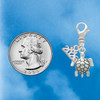 Silver Plated Sea Turtle - Silver Plated Clip on Charm with Mini Year 2026 Jewelry Ideas and Examples