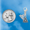 Silver Plated Mini Buddha - Silver Plated Clip on Charm with Mini Year 2026 Jewelry Ideas and Examples