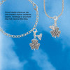 Silver Plated Shamrock with Celtic Knot - Silver Plated Clip on Charm with Mini Year 2026