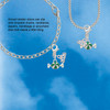 Silver Plated Green Peppermint Candy - Silver Plated Clip on Charm with Mini Year 2026