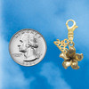 Gold-tone Flower - Gold-tone Plated Clip on Charm with Mini Year 2026 Jewelry Ideas and Examples