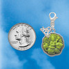 Resin Buddha in Frame - Silver Plated Clip on Charm with Mini Year 2026 Jewelry Ideas and Examples