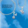 Silver Plated Small Pumpkin - Silver Plated Clip on Charm with Mini Year 2026