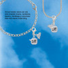 Silver Plated Text Chat - bff - Best Friends Forever - Silver Plated Clip on Charm with Mini Year 2026