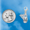Silver Plated Mini Skull - Silver Plated Clip on Charm with Mini Year 2026 Jewelry Ideas and Examples